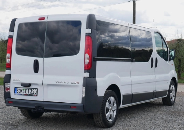 Opel Vivaro cena 62900 przebieg: 164976, rok produkcji 2012 z Chorzele małe 781